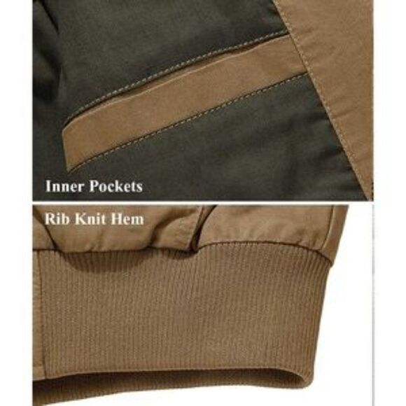 New Cotton Army Military Jacket Windbreaker Coat - Picture 6 of 13